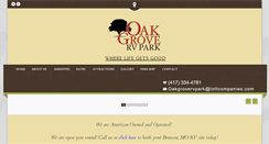 Desktop Screenshot of oakgrovervpark.com